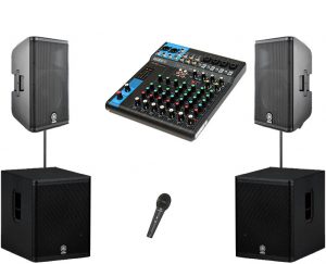 Sound System Rental for 3 piece Live band-image