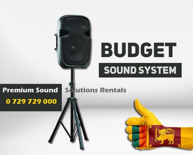 our Audio Rental Packages to suit your budget - SNV Events